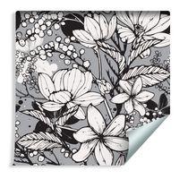 Tapeta w Rolce Piękne Wiosenne Kwiaty Liście Przyroda