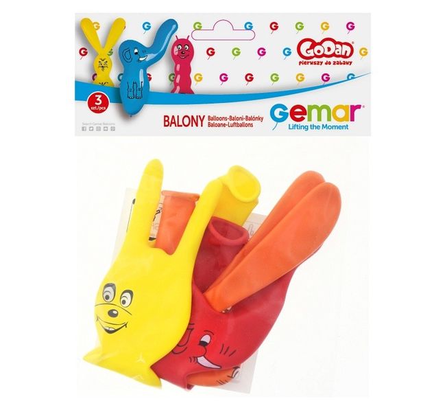 balony premium figury 75 cm 3 szt zdjęcie 2