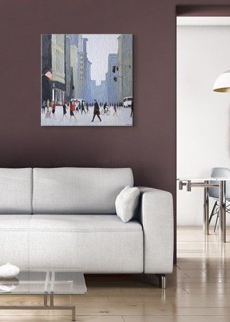 5th Avenue - New York - Obraz na płótnie 60x60 c zdjęcie 3