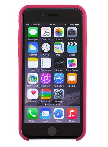LEO SILIKON - Apple iPhone 6 / 6S / 7 / 8 - RED na Arena.pl