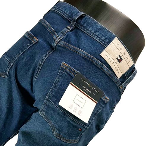 Męskie jeansy Tommy Hilfiger Houston -Slim Taper MW0MW28634 oryg. - W30/L32 na Arena.pl