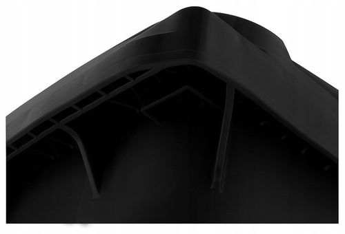 Pojemnik na Śmieci 120l Kosz Odpady Kubeł do Segregacji Mocny Czarny na Arena.pl