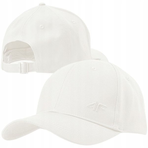 Czapka z Daszkiem 4F Bejsbolówka Bawełna Regulowana Limitowana SS24 zdjęcie 1