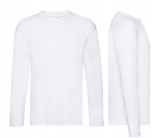 FRUIT OF THE LOOM KOSZULKA Z DŁUGIM RĘKAWEM Whit S na Arena.pl