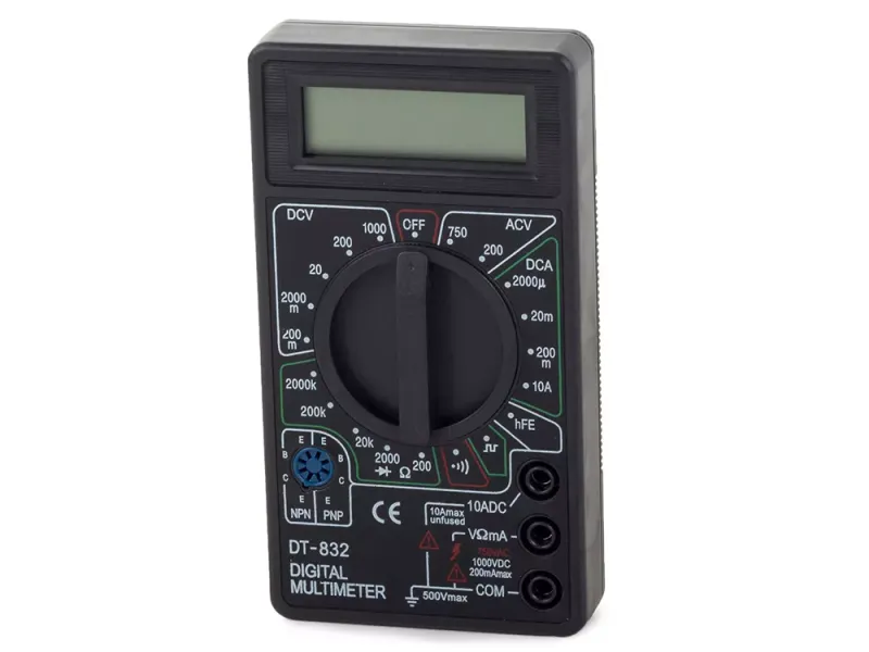 Miernik multimetr tester cyfrowy z sygnałem lcd zdjęcie 3