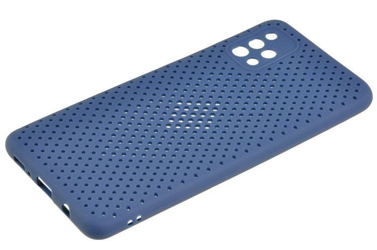 Etui Breath Case do Samsung Galaxy A51 granatowy zdjęcie 1