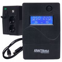 Zasilacz awaryjny ups 1000va 9ah wyświetlacz lcd KD1928