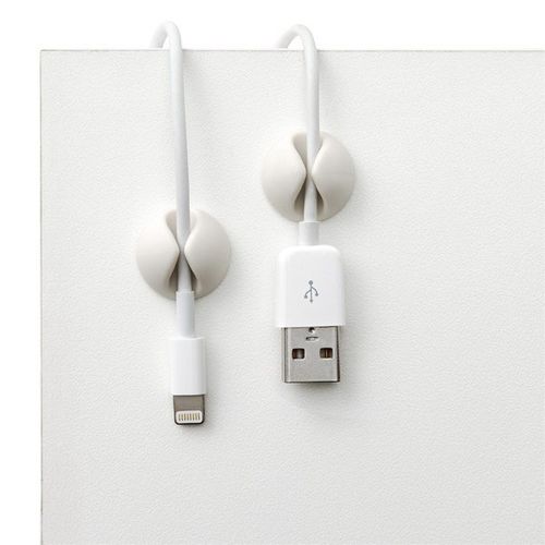 Samoprzylepny organizer kabli CABLE DROP silikon na Arena.pl