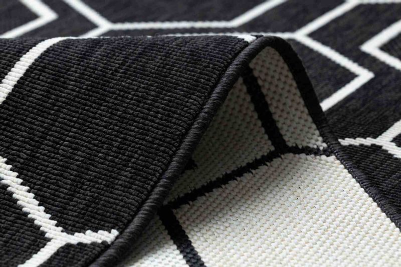 RUG/LU/WINK/HEXAGON/BLACK/120x170 zdjęcie 7