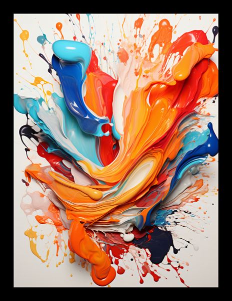 Plakat 15x20cm Taneczne Fale zdjęcie 2