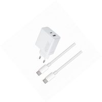 Szybka ładowarka 45W z długim kablem 2m 2 wejścia do Xiaomi Redmi 9T