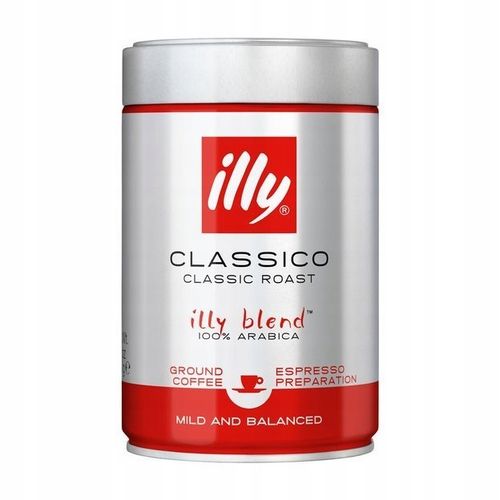 Illy Classico Espresso kawa mielona arabica średnio palona 250g na Arena.pl