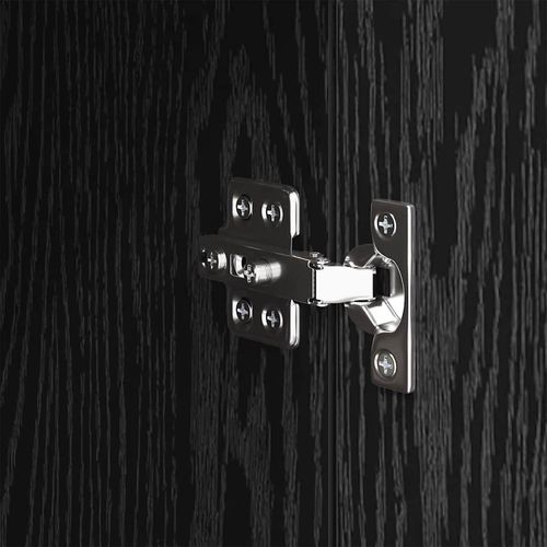 Bufet Czarny dąb 34.5 x 34 x 90 cm Materiał drewnopochodny na Arena.pl