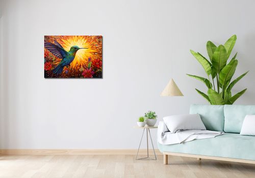 Obraz 70x50cm Koliber Barw na Arena.pl