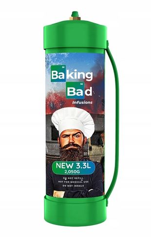 Zestaw N2O Nitro BAKING BAD 2050g Podtlenek azotu cracker GAZ + balony na Arena.pl