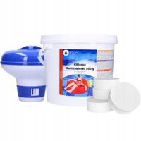 10w1 Chlor do basenu 5kg 200g tabletki multifunkcyjne do jacuzzi + boja
