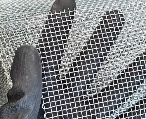 Siatka Przeciw Gryzoniom Na Gryzonie Stalowa Tkana Ocynk 3,2mm 0,8mm na Arena.pl