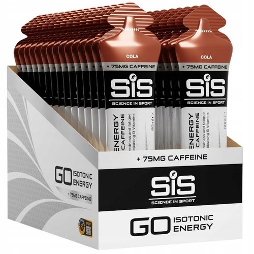 SIS ŻEL ENERGETYCZNY ENERGY+CAFFEINE 10x60ml Cola na Arena.pl