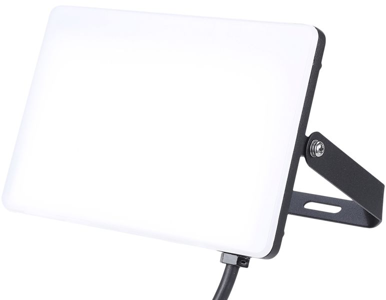 Zewnętrzny naświetlacz EKN9016 LED 50W z czujnikiem czarny zdjęcie 1
