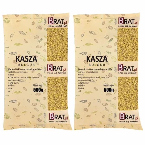 Kasza bulgur 1kg (2x500g) zdjęcie 1