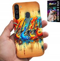 ETUI DO SAMSUNG GALAXY A21 - GITARA ELEKTRYCZNA, ROCK AND ROLL, METAL