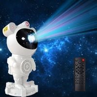 projektor lampka nocna astronauta + głośnik