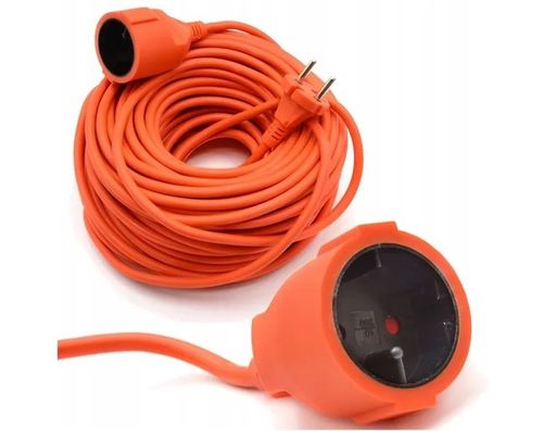 PRZEDŁUŻACZ OGRODOWY BUDOWLANY KABEL GRUBY KOSIARKI 20m na Arena.pl