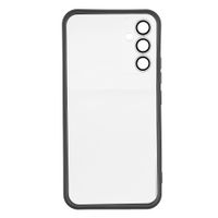 etui do samsung galaxy s a34 5g w393 bezbarwny z czarnym