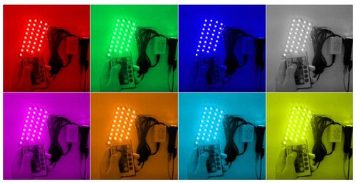 Oświetlenie Interlook LED RGB wnętrza auta na Arena.pl