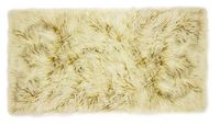 Dywan jak futro gęsty shaggy Ombre Tx 80x140 Musztardowy