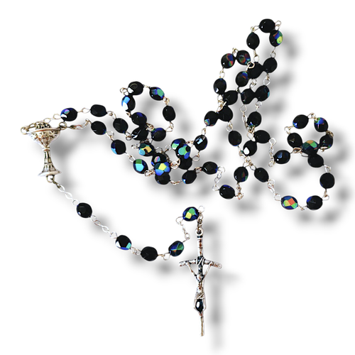 Różaniec Kryształowy Granatka 6Mm na Arena.pl