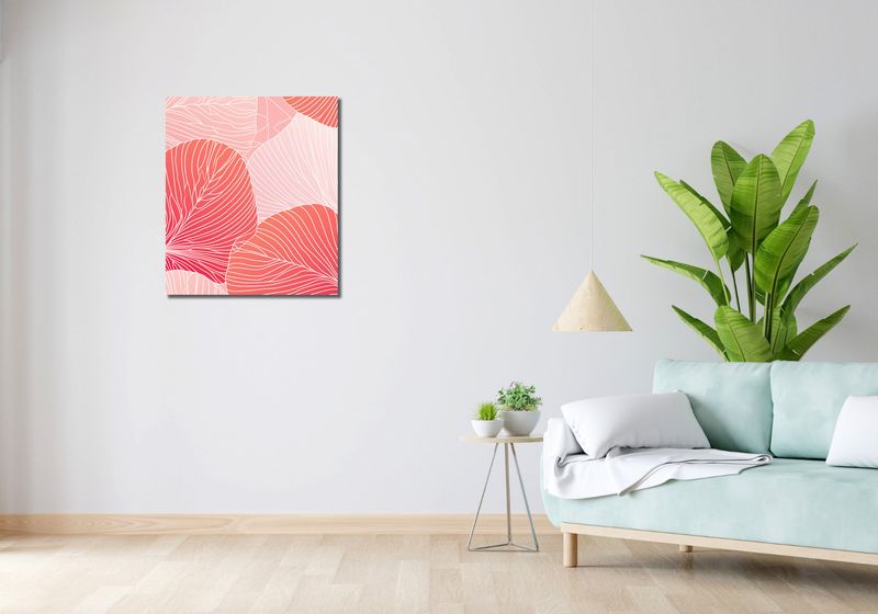 Obraz 60x70cm Koralowy Ogród zdjęcie 2