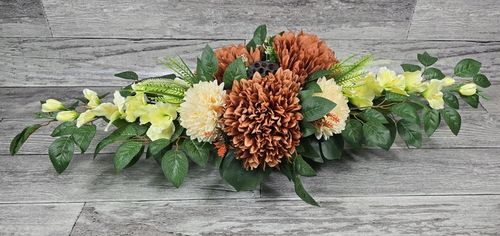 STROIK NA CMENTARZ GRÓB KOMPOZYCJA NAGROBNA KWIATOWA NA WSZYSTKICH na Arena.pl