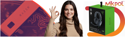 Słuchawki Gamingowe Razer BlackShark V2 X Czarne na Arena.pl