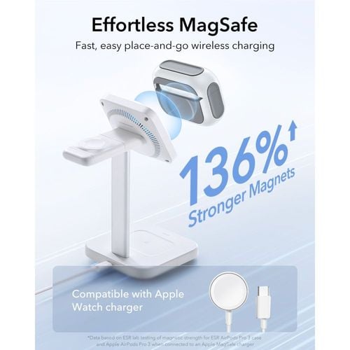 esr orbit halolock magsafe apple airpods pro 3 white na Arena.pl