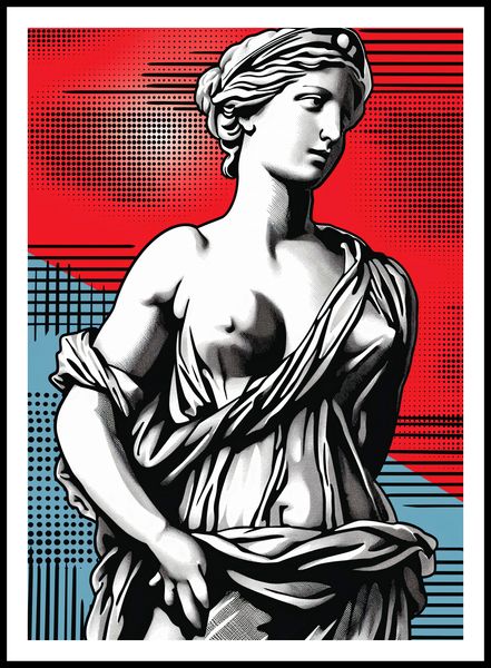 Plakat 64x90cm Klasyka na Nowo zdjęcie 3