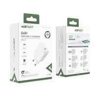ładowarka sieciowa gan usb-c 30w pd qc 3.0 afc fcp biały