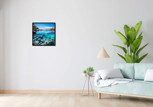 Plakat 50x50cm Krystaliczna Woda na Arena.pl