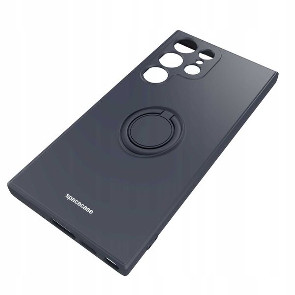Spacecase Silicone Ring Galaxy S23 Ultra Black zdjęcie 4
