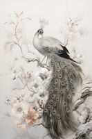 Plakat 40x60cm Pawia Gracja