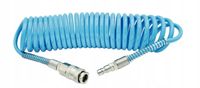 Wąż spiralny pneumatyczny 8mm POLIURETAN przewód do kompresora 10 metrów