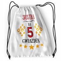 Plecak Dla Siostry Sportowy Szkolny Worek Torba Z Nadrukiem Ze Zdjęciem