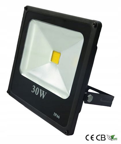 Oświetlacz Halogen Led Cob 30W Zimny Biały - W-Wa na Arena.pl