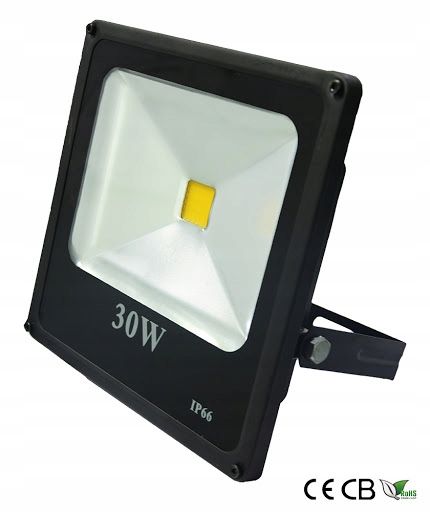 Oświetlacz Halogen Led Cob 30W Zimny Biały - W-Wa zdjęcie 7