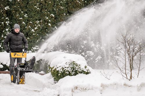 Zamiatarka spalinowa Cedrus ZM06E 4w1 z napędem i odśnieżarką na Arena.pl