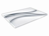 SZKLANA DESKA KUCHENNA 60x30 322d Siwa smuga