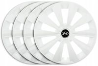 KOŁPAKI 16'' HYUNDAI - ix35 i40 Santa Fe BIAŁE DLB