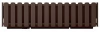 Skrzynka balkonowa Boardee Fencycase 600 | Brąz, Kształt Prostokątny, Wymiary 18x58x16.2 cm, Kolor Brąz, Prosperplast