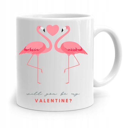 Kubek Prezent Na Walentynki Be My Valentine Z Nadrukiem Ze Zdjęciem na Arena.pl