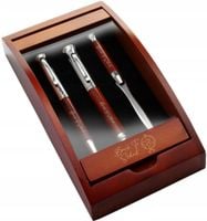 Zestaw długopis pióro wieczne nóż do listów GRAWER PREZENT Z twoim napisem